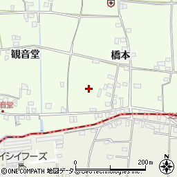 徳島県徳島市国府町芝原橋本周辺の地図