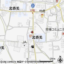 徳島県阿波市市場町市場町筋317-5周辺の地図