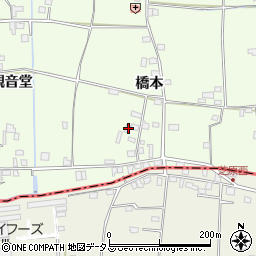 徳島県徳島市国府町芝原橋本47周辺の地図