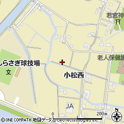 徳島県徳島市川内町（小松西）周辺の地図