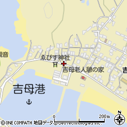 山口県下関市吉母409周辺の地図