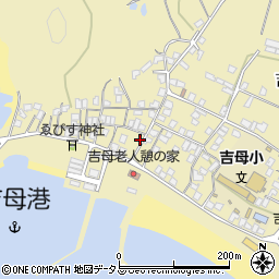 山口県下関市吉母386-1周辺の地図