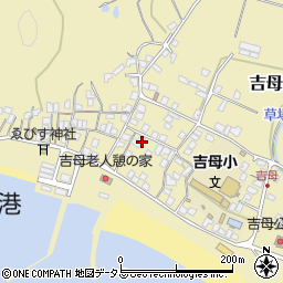 山口県下関市吉母348周辺の地図