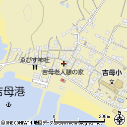 山口県下関市吉母386周辺の地図