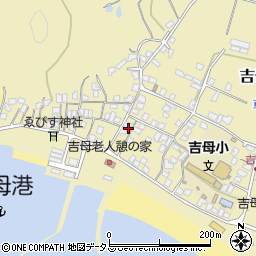 山口県下関市吉母343-1周辺の地図