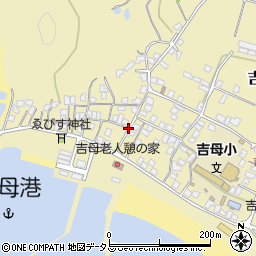 山口県下関市吉母385-1周辺の地図