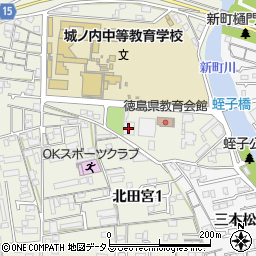 看護会館周辺の地図