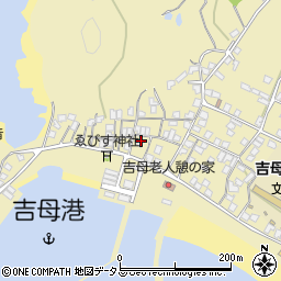 山口県下関市吉母398周辺の地図