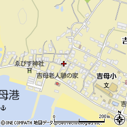 山口県下関市吉母385-2周辺の地図