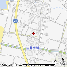 香川県観音寺市大野原町花稲474周辺の地図