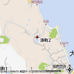 愛媛県今治市湊町周辺の地図