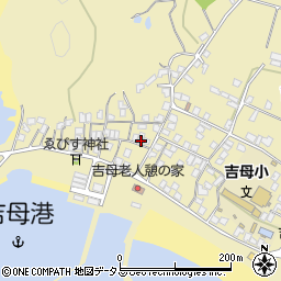 山口県下関市吉母382周辺の地図