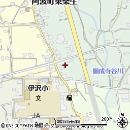徳島県阿波市阿波町東柴生29周辺の地図