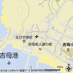 山口県下関市吉母393周辺の地図