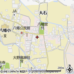 徳島県阿波市市場町大野島稲荷109周辺の地図