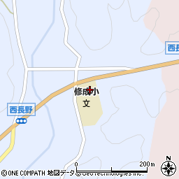 岩国市立修成小学校周辺の地図