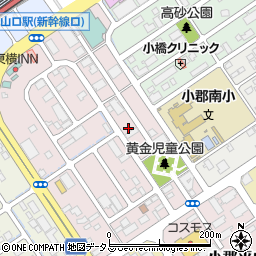 山口県山口市小郡黄金町6周辺の地図