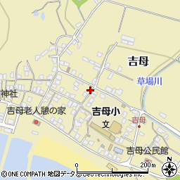 山口県下関市吉母364-1周辺の地図