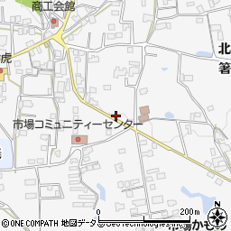 徳島県阿波市市場町市場上野段390周辺の地図