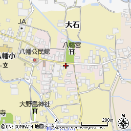 徳島県阿波市市場町大野島稲荷110周辺の地図