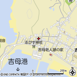 山口県下関市吉母414周辺の地図