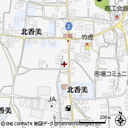 徳島県阿波市市場町市場町筋316周辺の地図