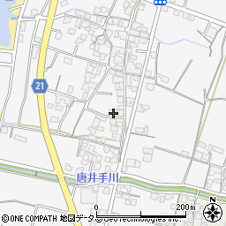 香川県観音寺市大野原町花稲469周辺の地図