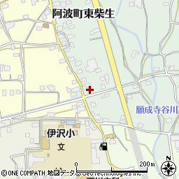 徳島県阿波市阿波町東柴生30周辺の地図