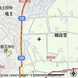 徳島県徳島市国府町芝原観音堂周辺の地図