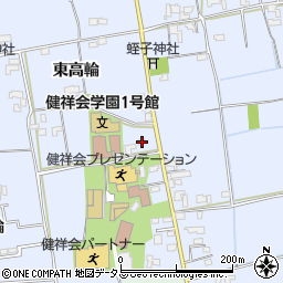 徳島県徳島市国府町東高輪350周辺の地図