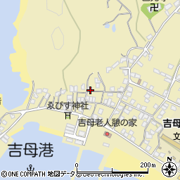 山口県下関市吉母482周辺の地図