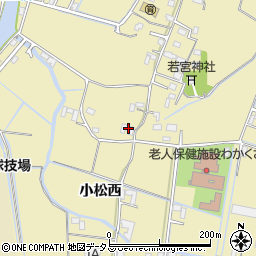 徳島県徳島市川内町下別宮西7周辺の地図