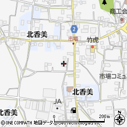 徳島県阿波市市場町市場町筋451周辺の地図