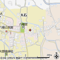 徳島県阿波市市場町大野島大石周辺の地図