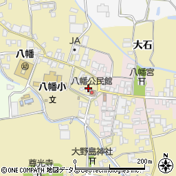 徳島県阿波市市場町大野島稲荷周辺の地図