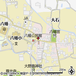 徳島県阿波市市場町八幡町屋敷36周辺の地図