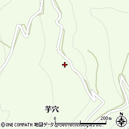 徳島県美馬市脇町芋穴282周辺の地図