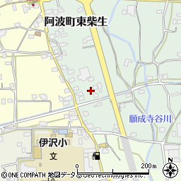 徳島県阿波市阿波町東柴生35周辺の地図
