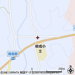 山口県岩国市周東町西長野東長野周辺の地図