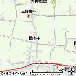 徳島県徳島市国府町芝原橋本19周辺の地図