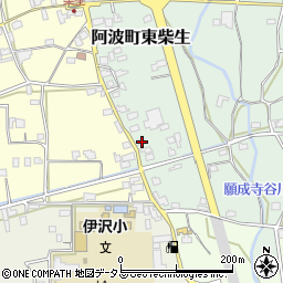 徳島県阿波市阿波町東柴生32周辺の地図
