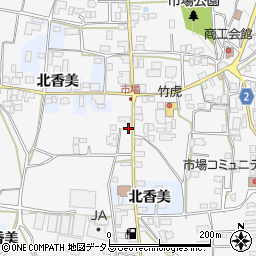 徳島県阿波市市場町市場町筋313-4周辺の地図