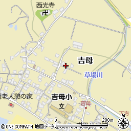 山口県下関市吉母241-4周辺の地図