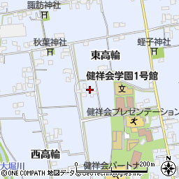 徳島県徳島市国府町東高輪345-1周辺の地図