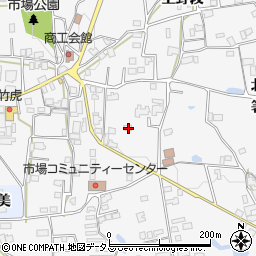 徳島県阿波市市場町市場上野段394周辺の地図
