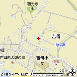 山口県下関市吉母532-4周辺の地図