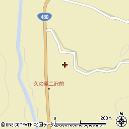 和歌山県有田郡有田川町久野原206周辺の地図