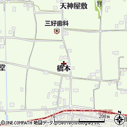 徳島県徳島市国府町芝原橋本28周辺の地図