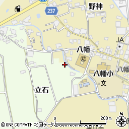 徳島県阿波市市場町山野上立石69周辺の地図