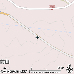 三田トンネル周辺の地図